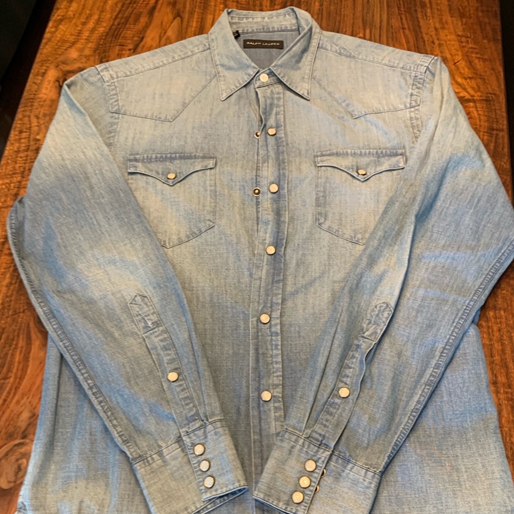 Ralph Lauren Black Label Western Shirt Men’s M